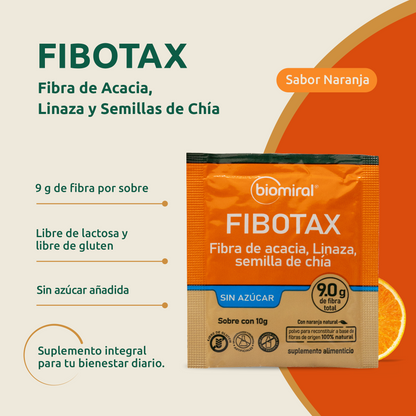 Fibotax | Fibra de acacia, linaza y chía