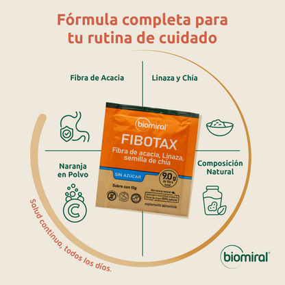 Fibotax | Fibra de acacia, linaza y chía