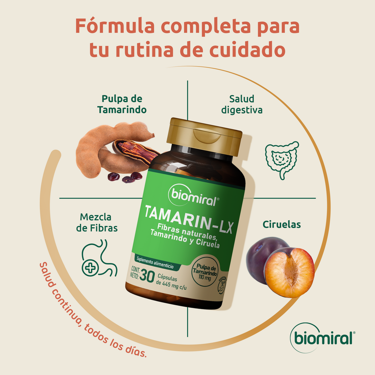 Tamarin-LX | Tamarindo, ciruela y fibras naturales