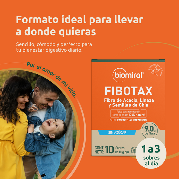 Fibotax | Fibra de acacia, linaza y chía