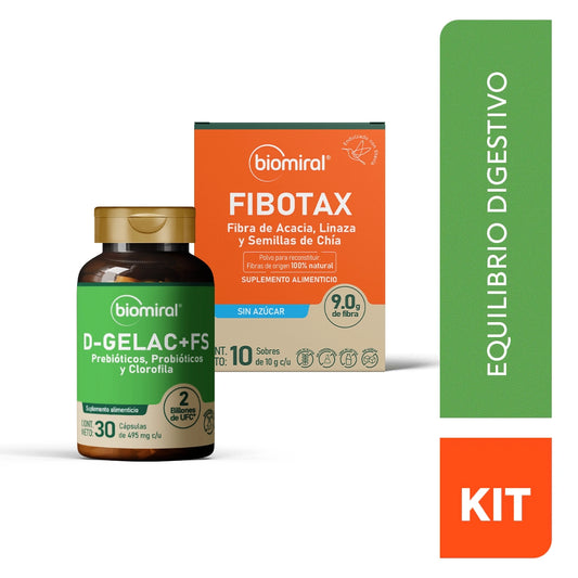 Equilibrio Digestivo | Fibotax + D-GELAC