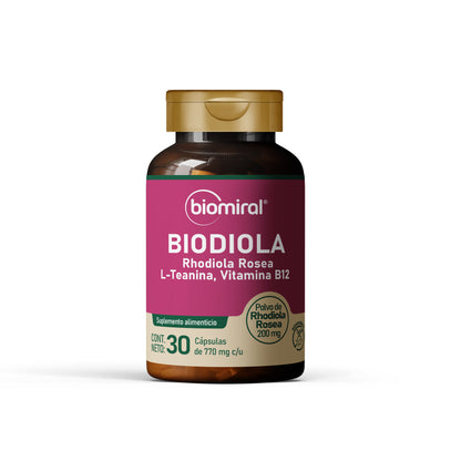BIODIOLA DUO | Rhodiola rosea + L-Teanina | 2 frascos