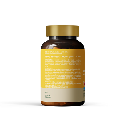 C-VYM Kids | Vitaminas A, C y D3 + Zinc | Masticables sabor naranja