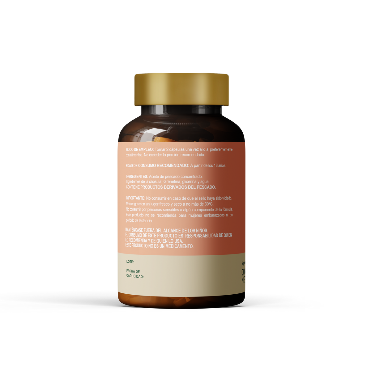 Omega 3 Biomiral | 360 mg de EPA + 240 mg de DHA