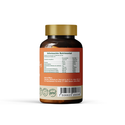 Omega 3 Plus Biomiral | 660 mg de EPA + 440 mg de DHA
