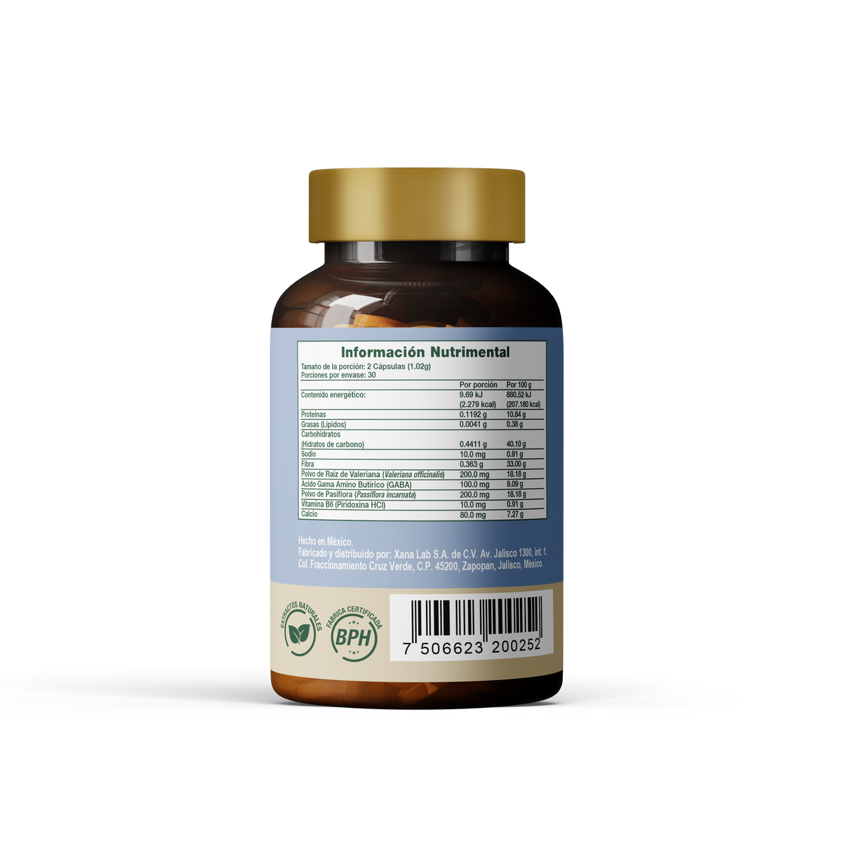 Pasival Biomiral | Pasiflora, Valeriana, GABA y Vitamina B6