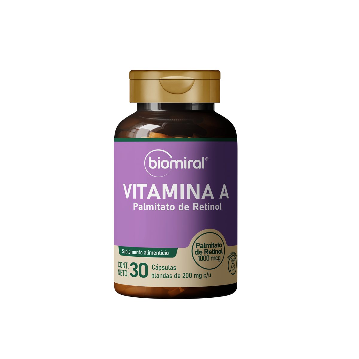 Vitamina A | Palmitato de retinol con aceite de canola