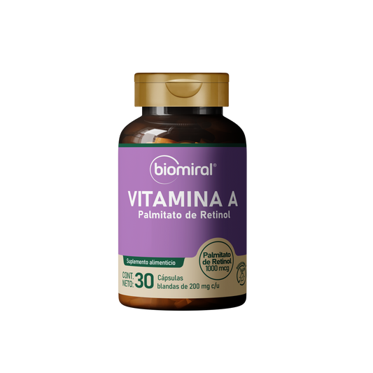 Vitamina A | Palmitato de retinol con aceite de canola