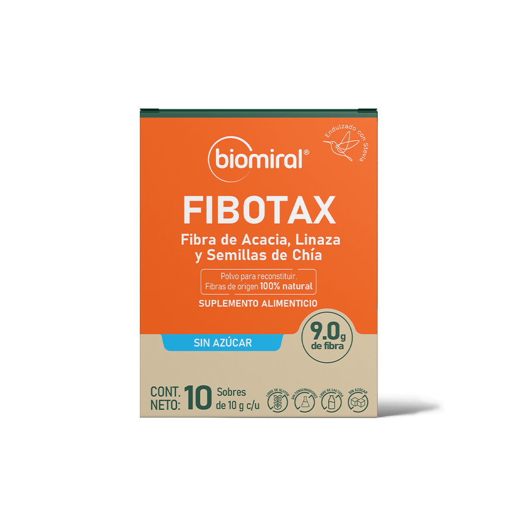 Fibotax Familiar | Fibra de acacia, linaza y chía | 60 sobres