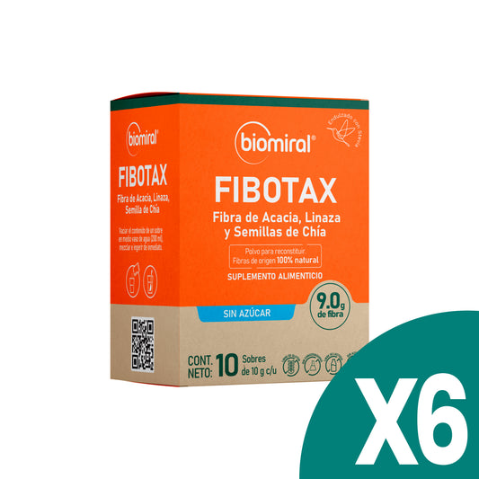 Fibotax Familiar | Fibra de acacia, linaza y chía | 60 sobres