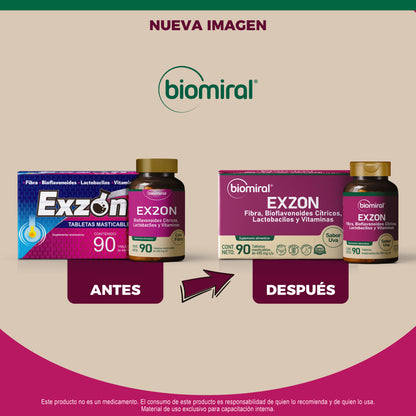 Confort y Alivio Interno | Exzon DUO | 2 frascos